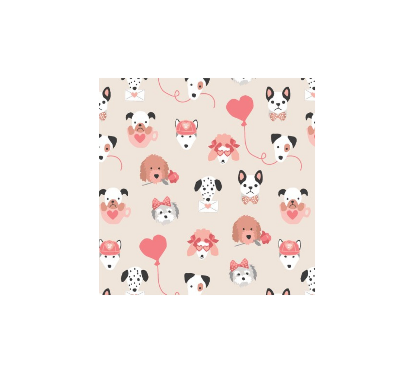 SLIGHTLY IMPERFECT - Small Project Bag in "I Woof You"