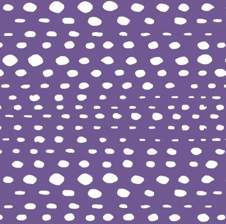 Interchangeable Organizer in "Skipping Stones in Ultra Violet" WITH Short Tip Pockets