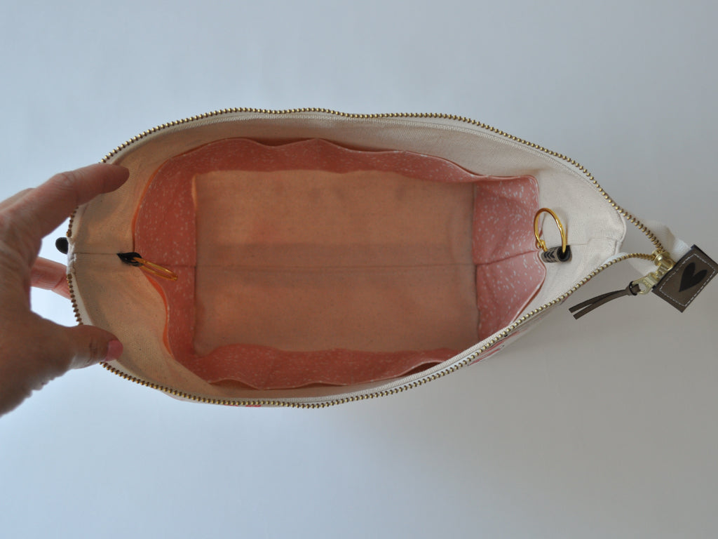 SLIGHTLY IMPERFECT - Small Project Bag in "I Woof You"