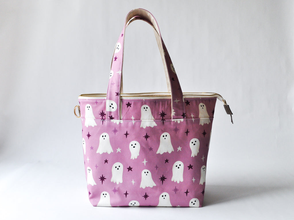 Large Project Bag in "Ghostly Sparkle"