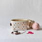 Notions Pouch in "Boho Hearts"